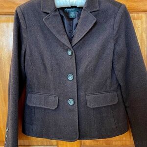 Eddie Bauer wool jacket 8P